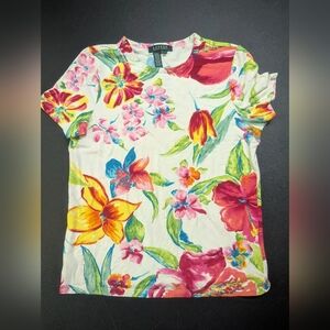 Ralph Lauren Floral Print T-shirt